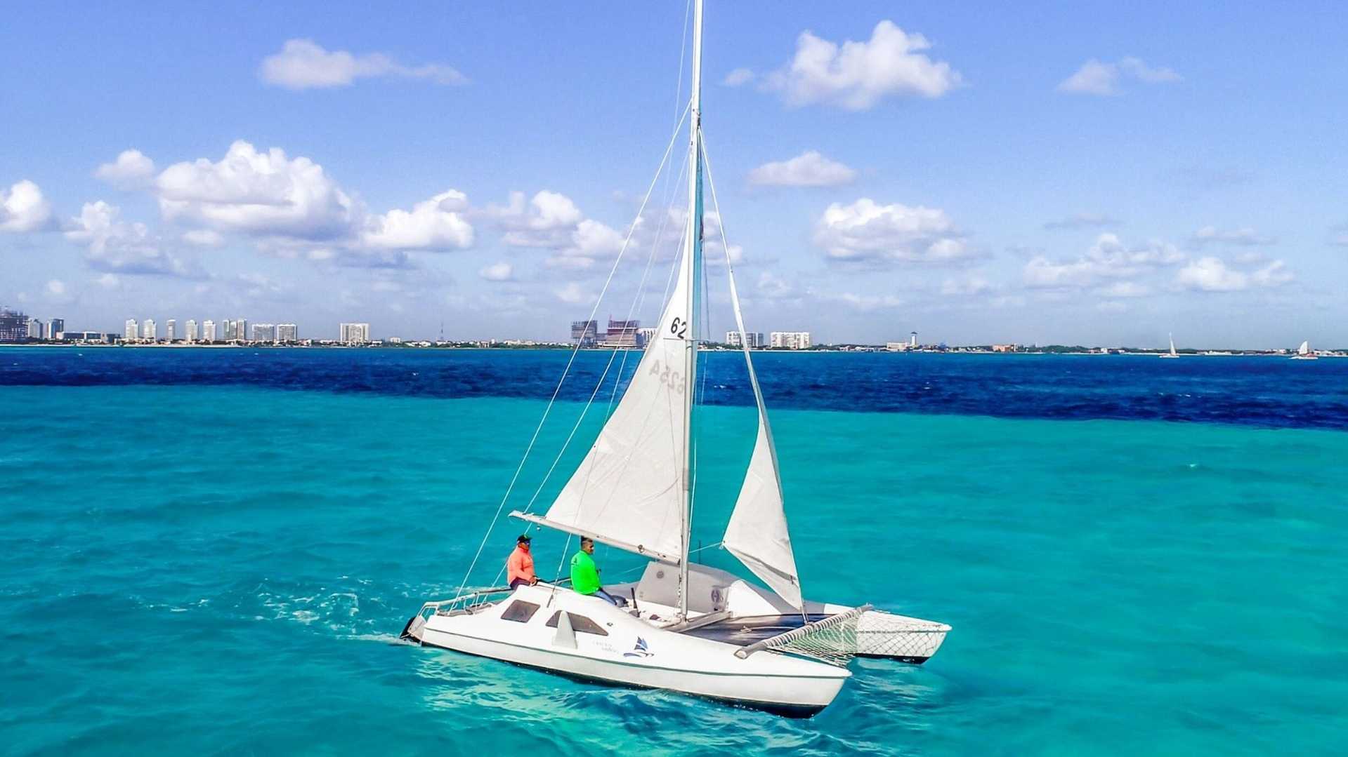 Rent a Private Catamaran Cancun to Isla Mujeres Tour Cancun Sailing